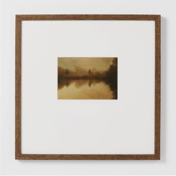 Studio McGee 20"x20" Warm Landscape Framed Wall Art - Picture 1 of 5